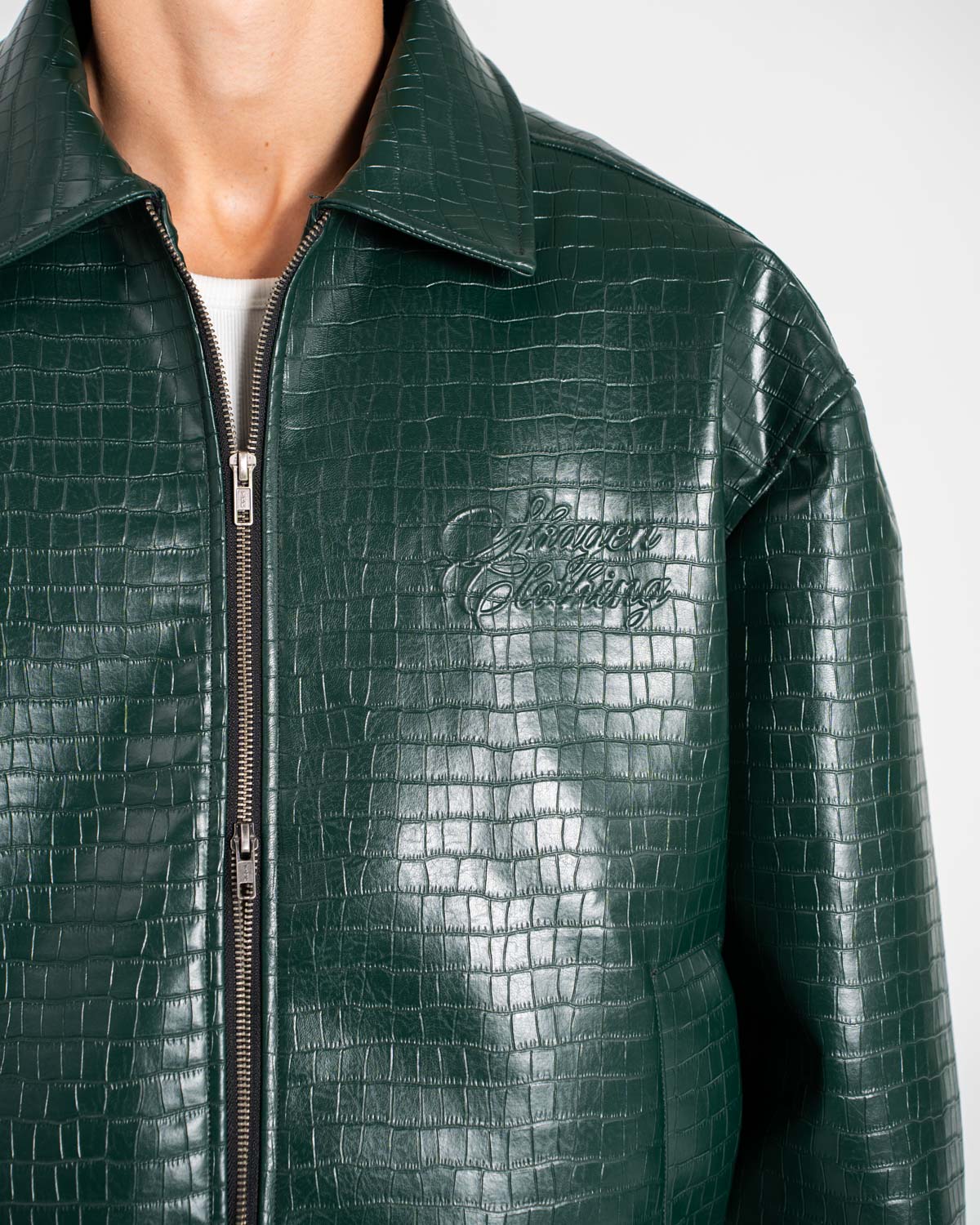 Croc Jacket Green